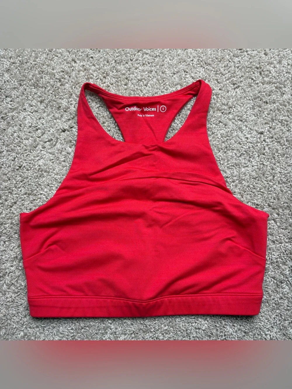 Outdoor Voices High Neck Bra